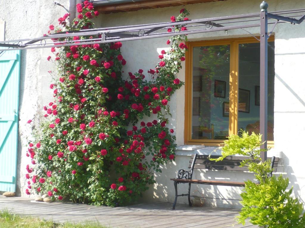 Hotel Les Garennes Saint-Uze Exterior foto